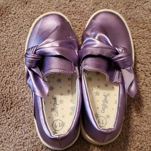 Size 11 purple shoes